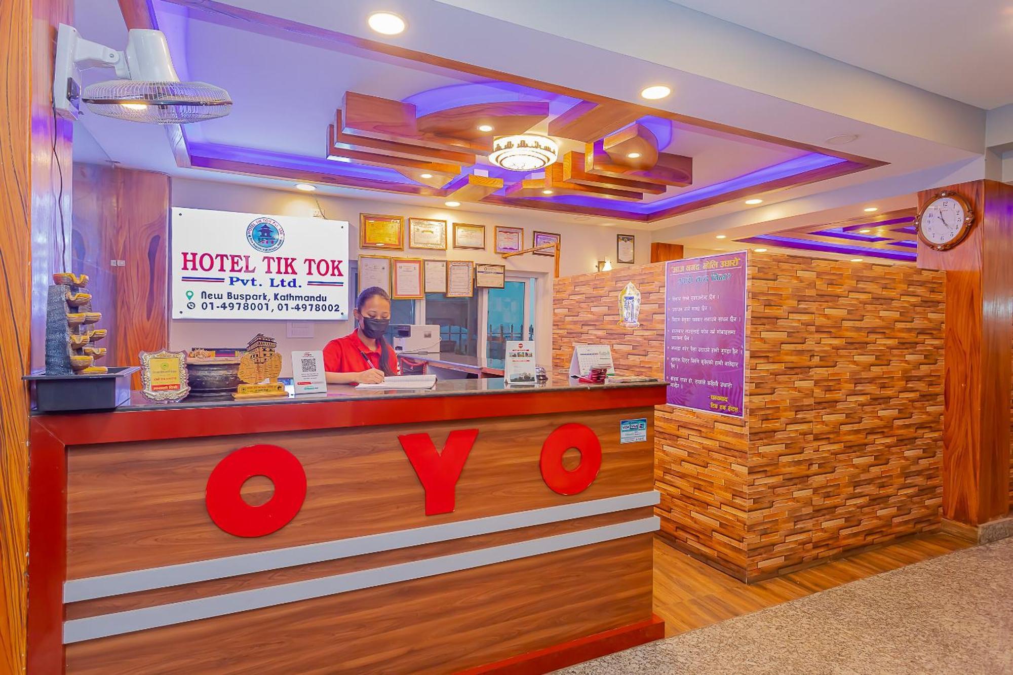 Oyo 799 Hotel Tik Tok Pvt Ltd. Katmandu Dış mekan fotoğraf