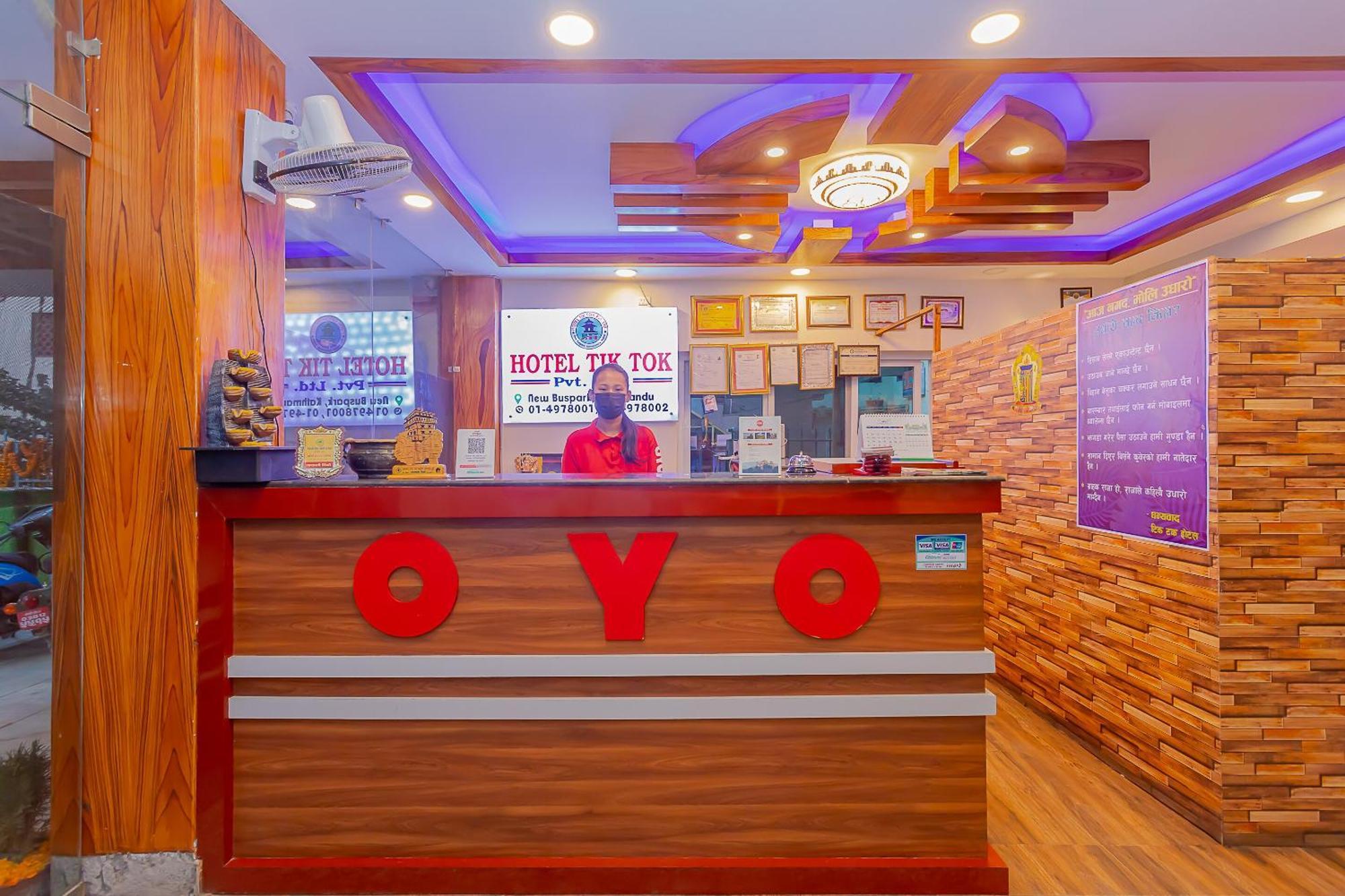 Oyo 799 Hotel Tik Tok Pvt Ltd. Katmandu Dış mekan fotoğraf
