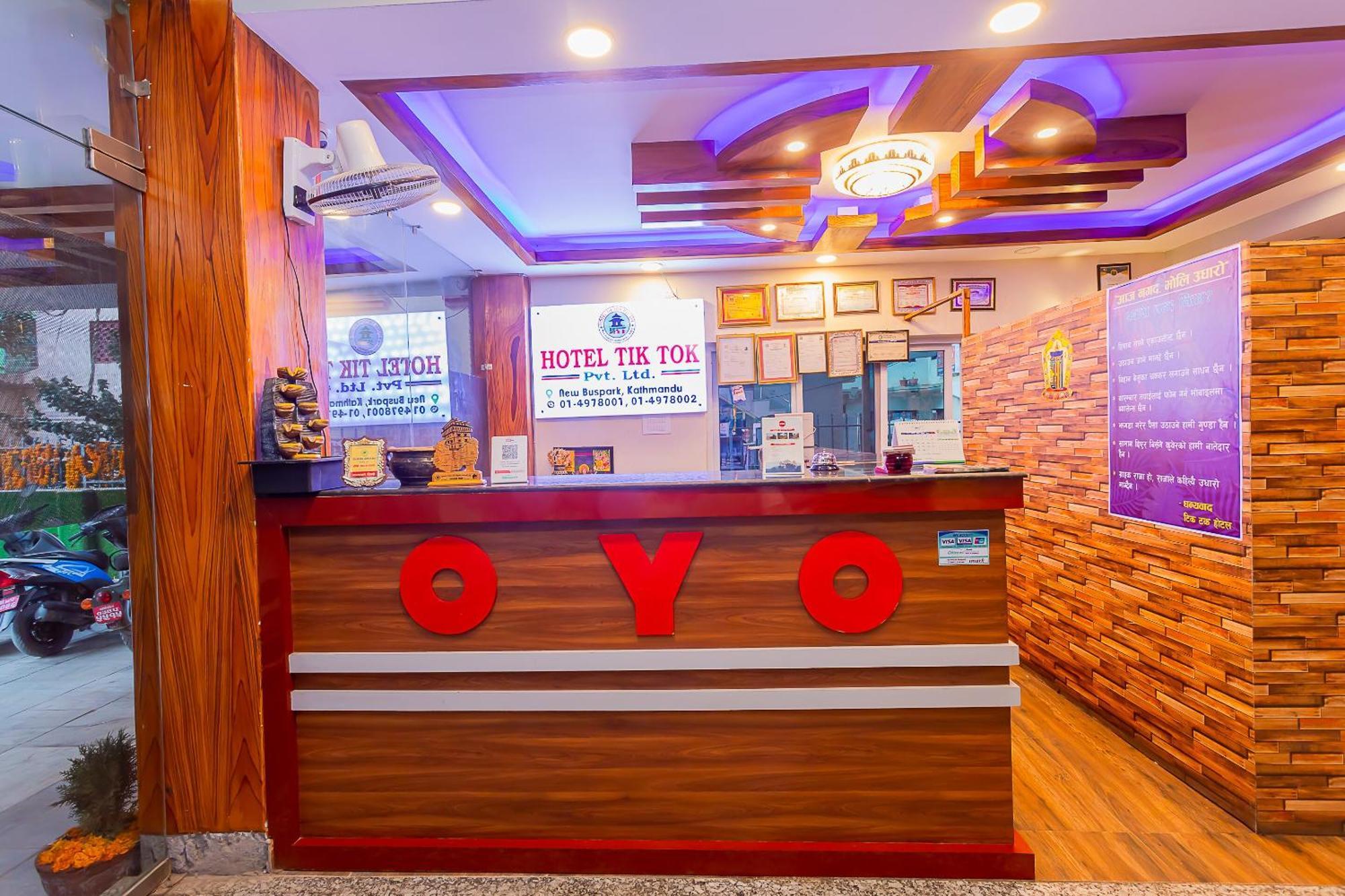 Oyo 799 Hotel Tik Tok Pvt Ltd. Katmandu Dış mekan fotoğraf