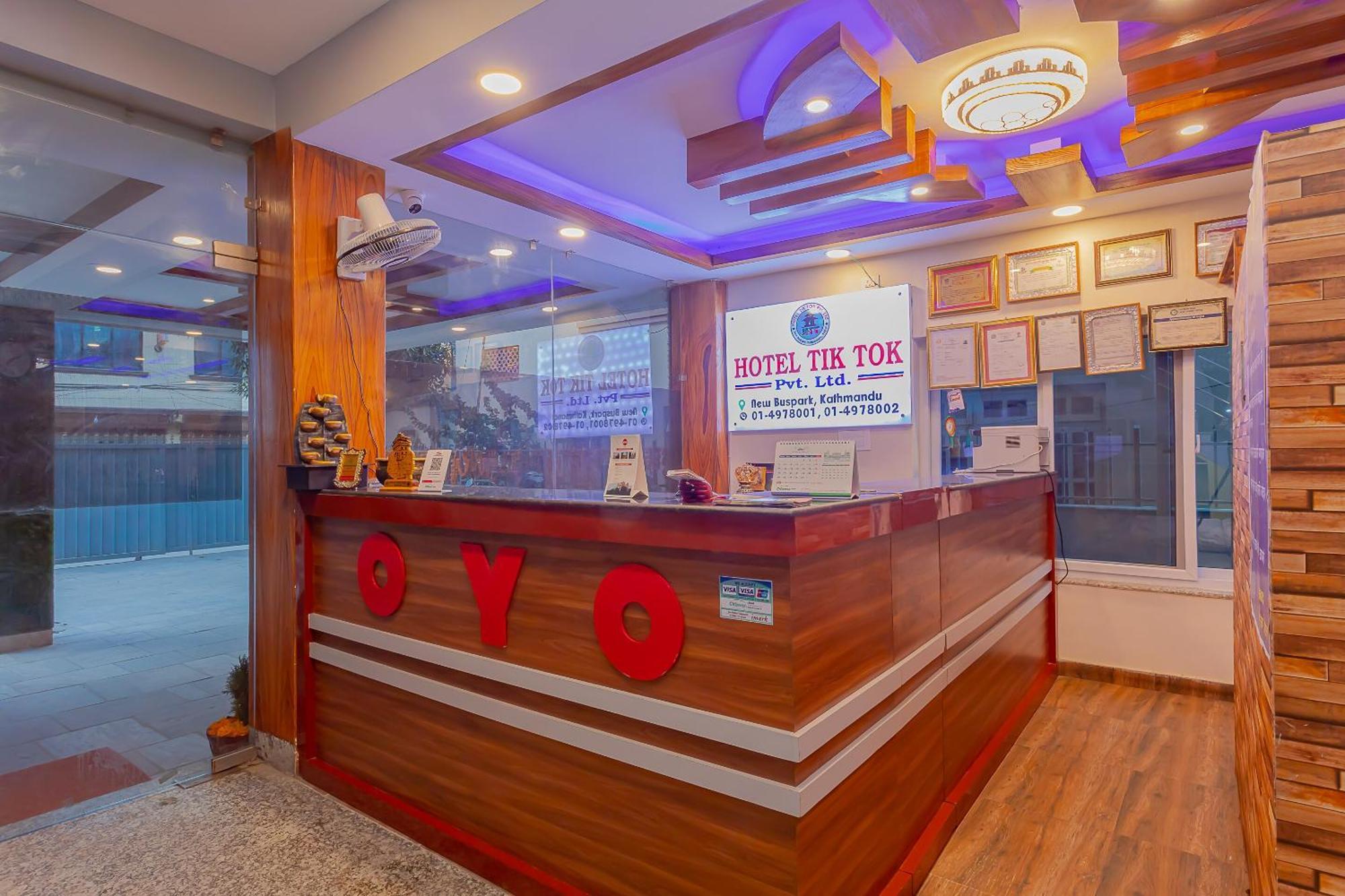 Oyo 799 Hotel Tik Tok Pvt Ltd. Katmandu Dış mekan fotoğraf