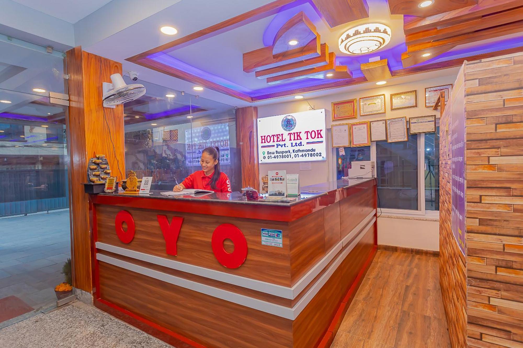 Oyo 799 Hotel Tik Tok Pvt Ltd. Katmandu Dış mekan fotoğraf